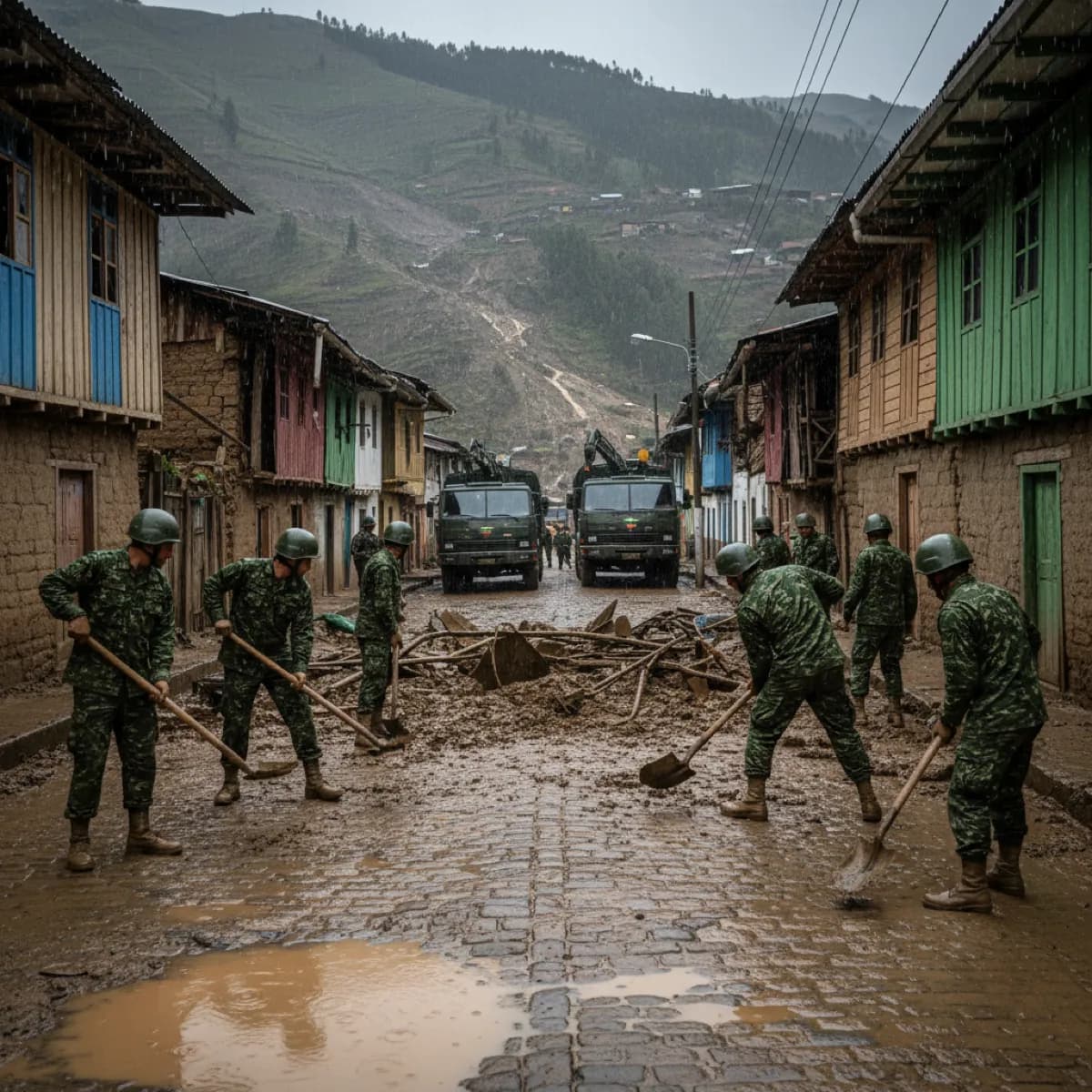Alausí Hit by Mudslide Again — Military Deploys as Third Slide Strikes in Two Weeks