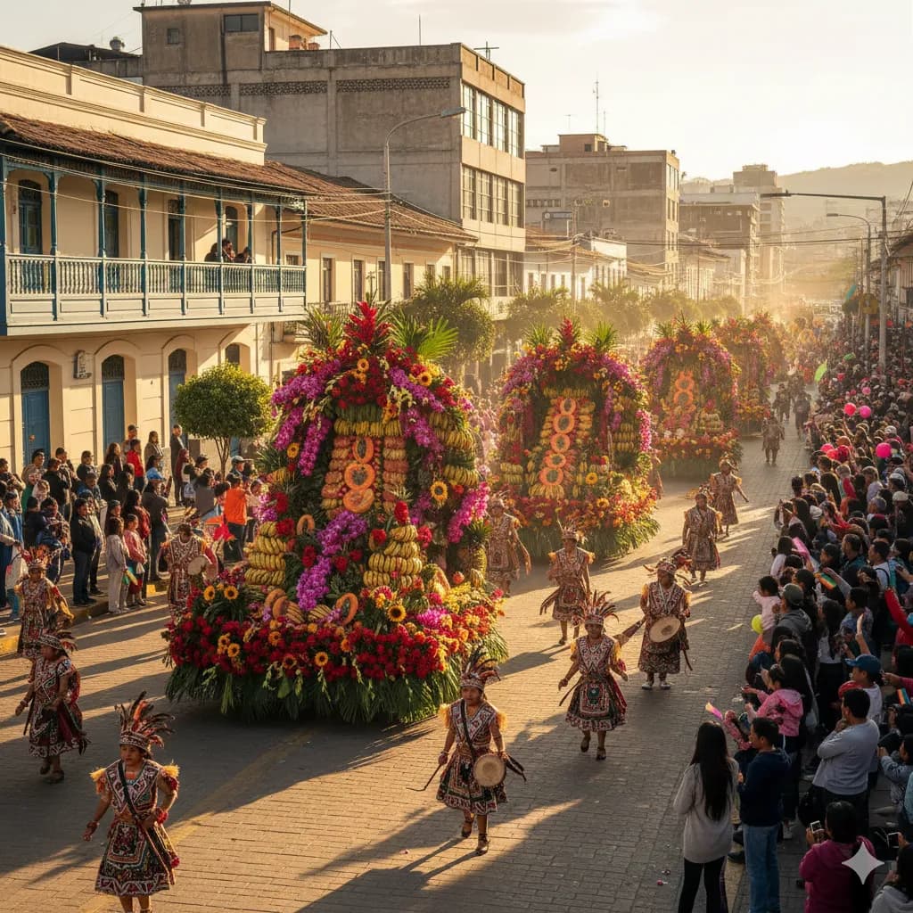Ambato's Famous Fiesta de la Fruta y de las Flores Kicks Off Today for Its 75th Anniversary