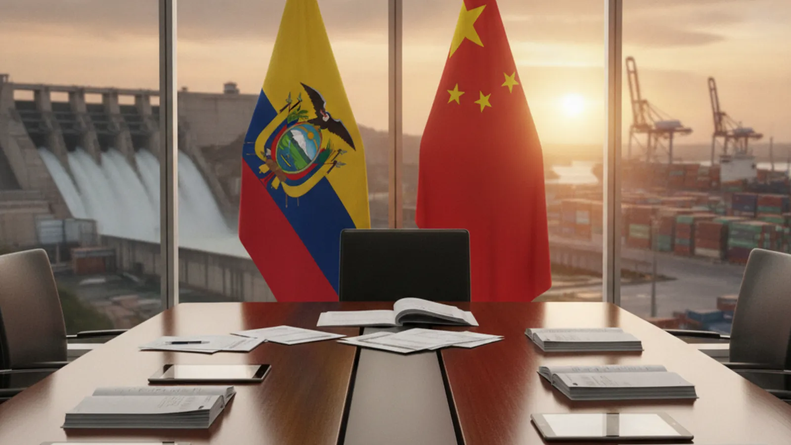 Noboa Takes Trade, Investment, and Coca Codo Questions to China