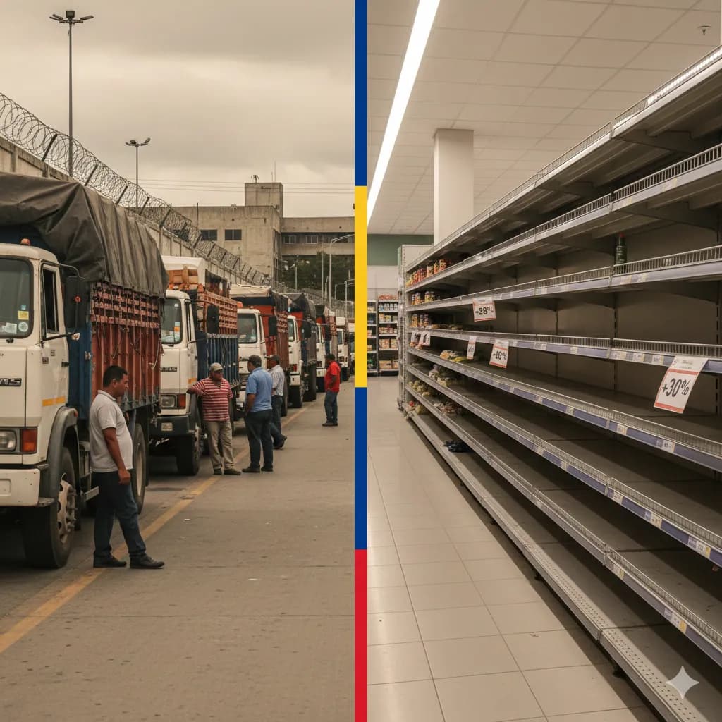 Ecuador-Colombia Trade War: Quito Talks End Without Deal, 30% Tariffs Stay