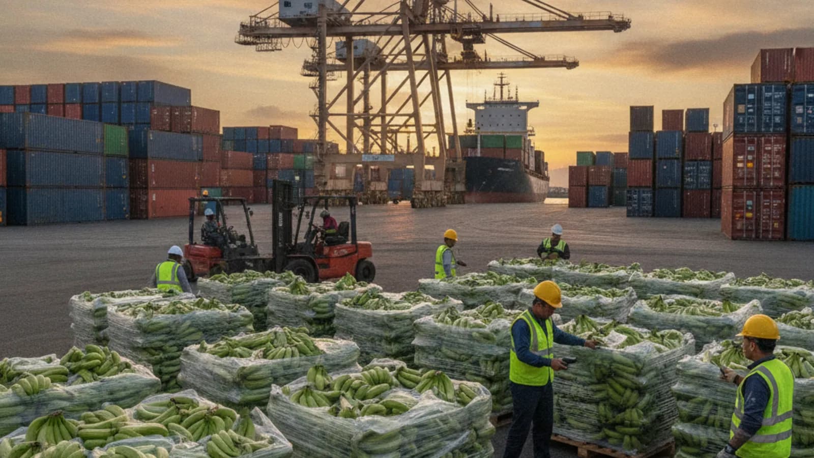 1.2 Tons of Cocaine Found in Banana Export Cargo Bound for Spain