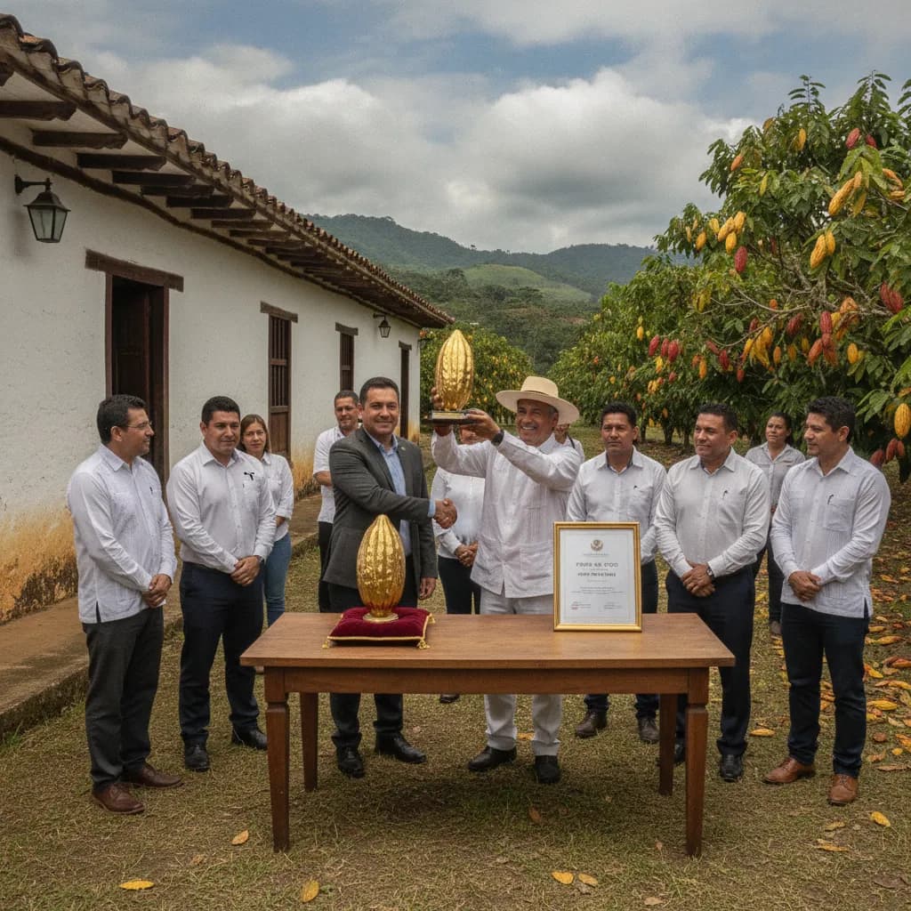 Guayas Hacienda Wins Ecuador’s Pepa de Oro Cacao Award