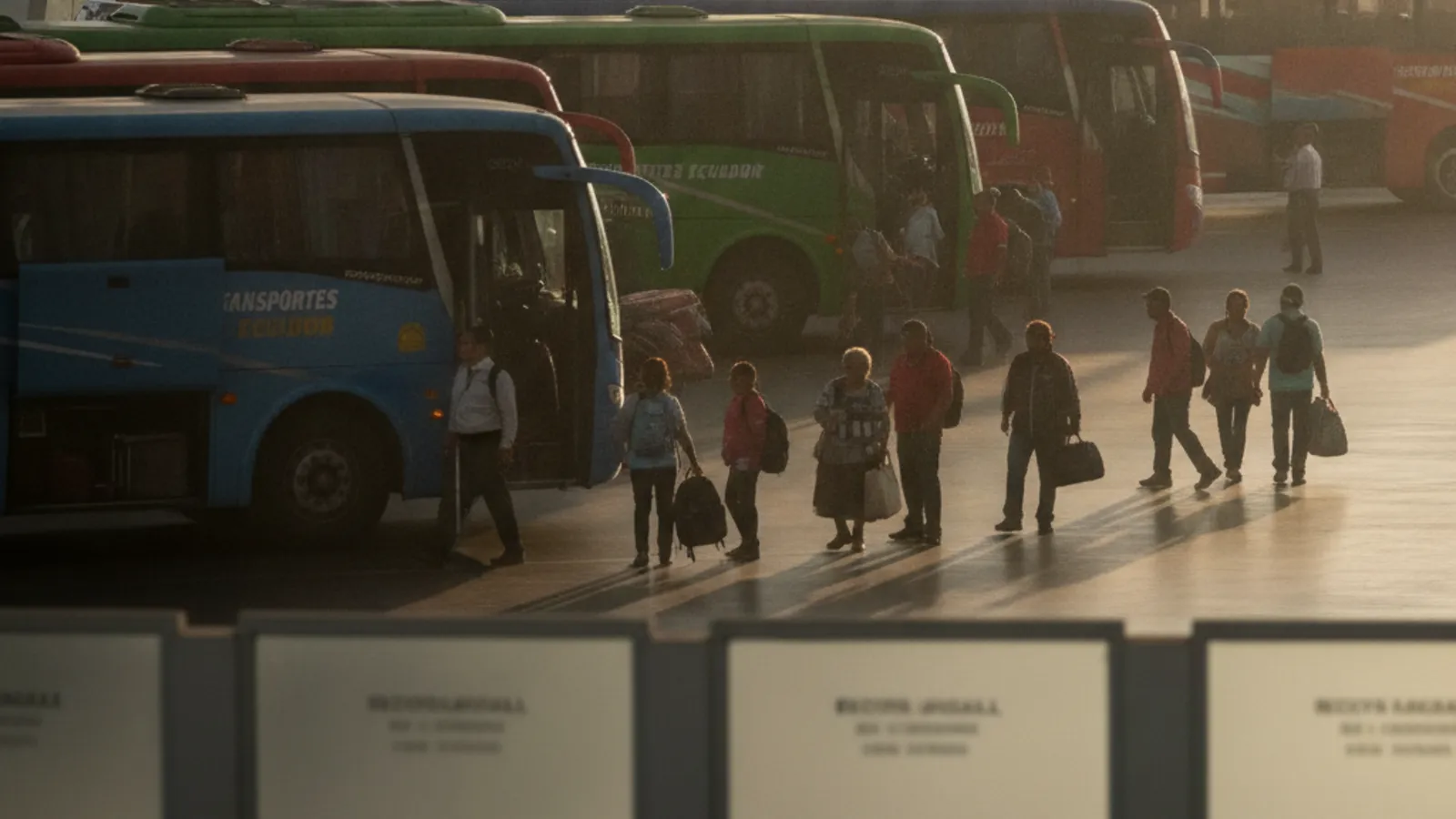Ecuador Interprovincial Bus Fares Are Set For A 25% Increase