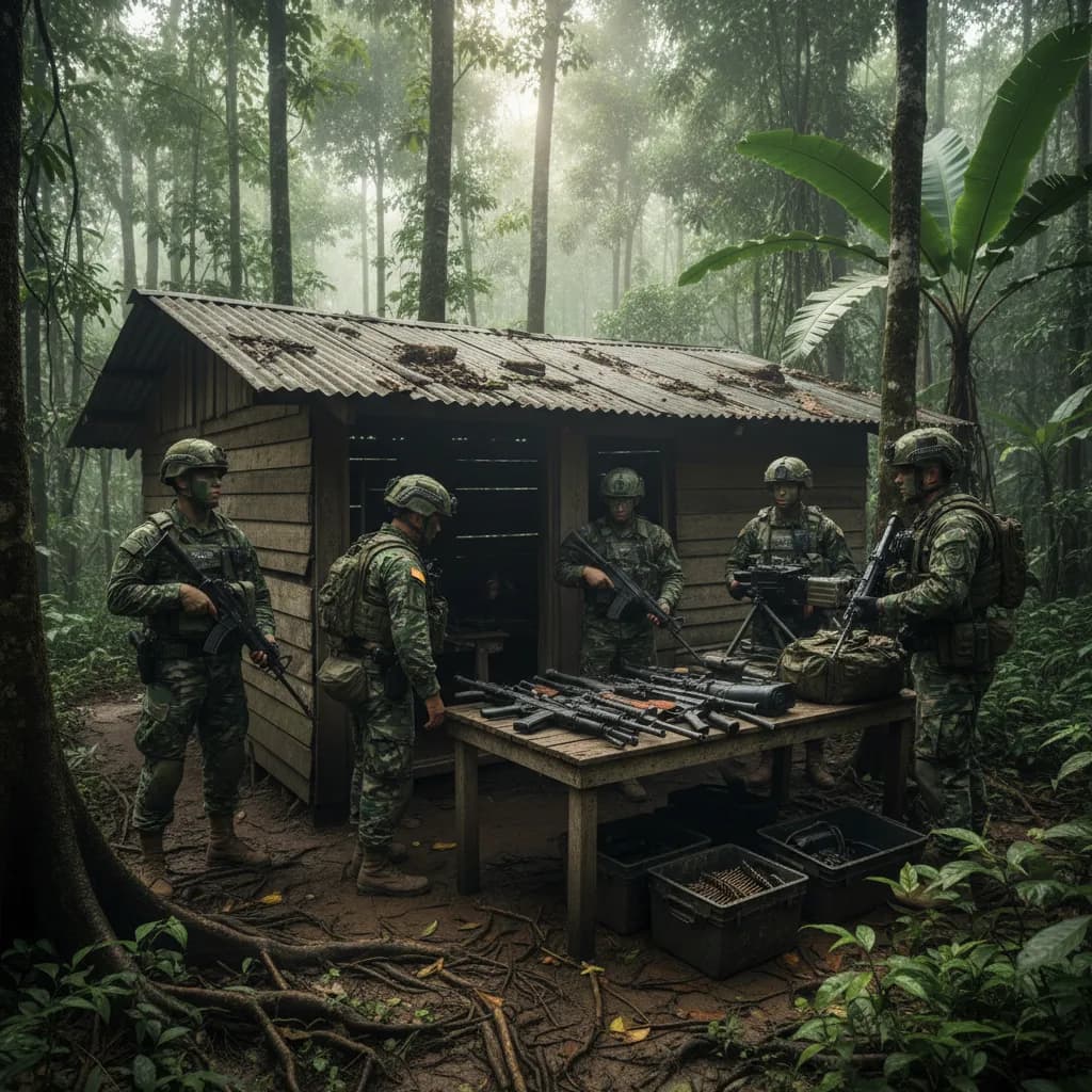 Ecuador Military Captures FARC Dissident Leader 'Camilo' and 10 Operatives in Dawn Border Raid