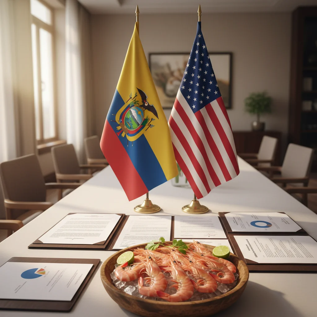 Ecuador and U.S. Conclude Trade Agreement Negotiations — But the $2 Billion Shrimp Question Remains