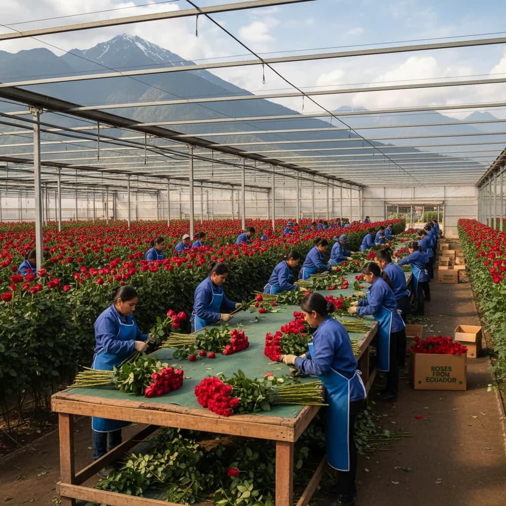 Valentine’s Week: Airlines Move 40,000+ Tons of Ecuadorian Roses to the World