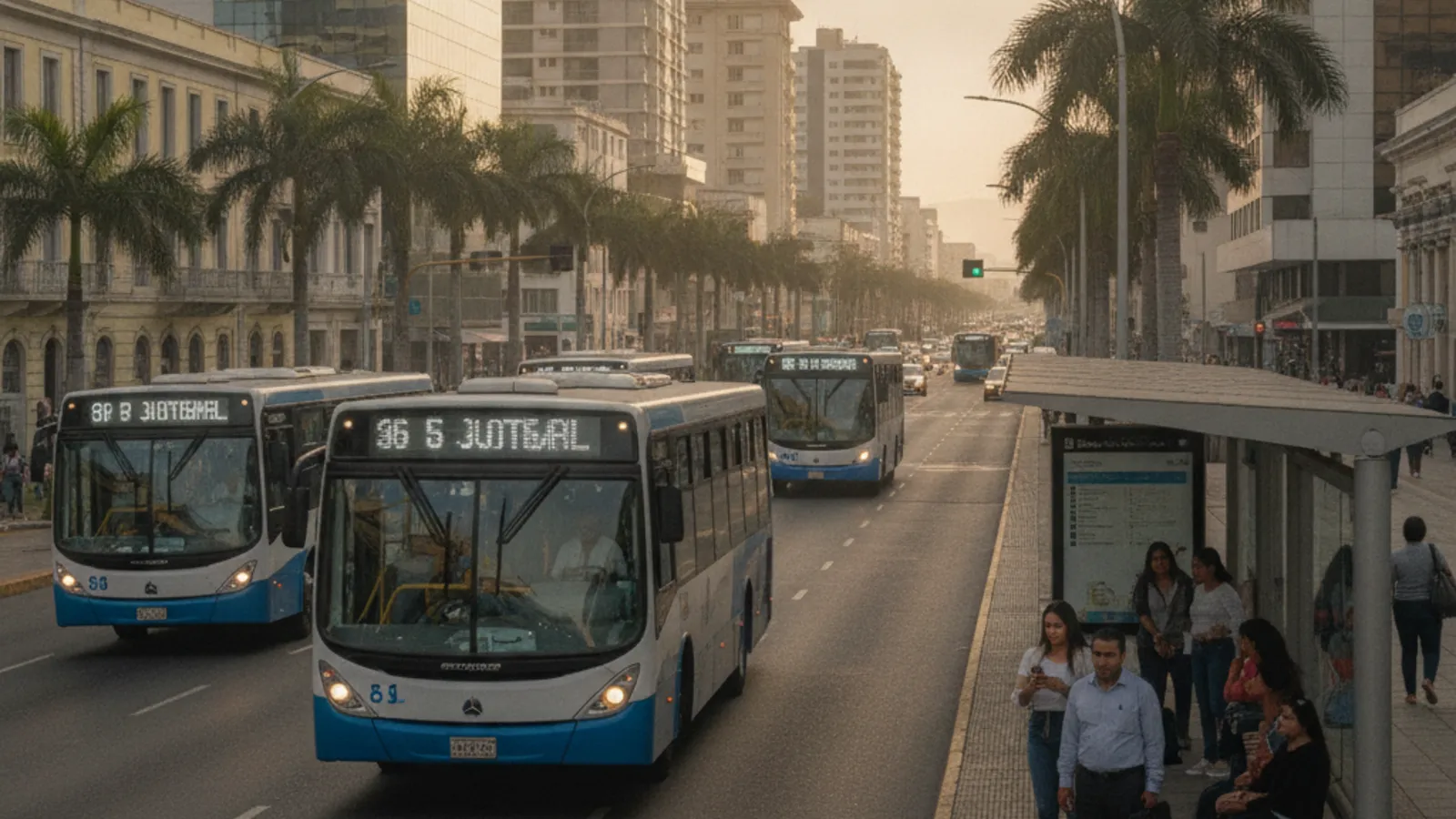 Guayaquil Bus Fare Increase Will Not Hit Riders Immediately
