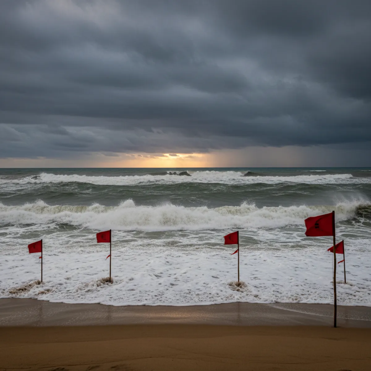 14 Ecuador Beaches Under Red Flag May 19 as Inocar Warns of Agitated Seas