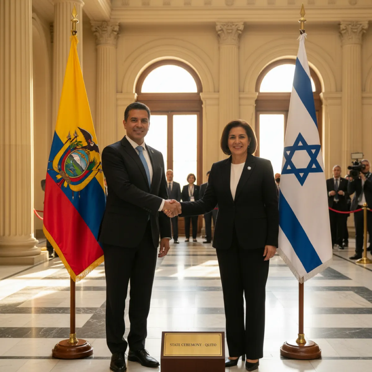 Israel’s Foreign Minister Arrives in Ecuador to Launch Trade and Security Partnership