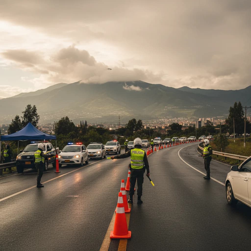 Quito Deploys 711 Traffic Agents and 36 Checkpoints for Carnival Weekend