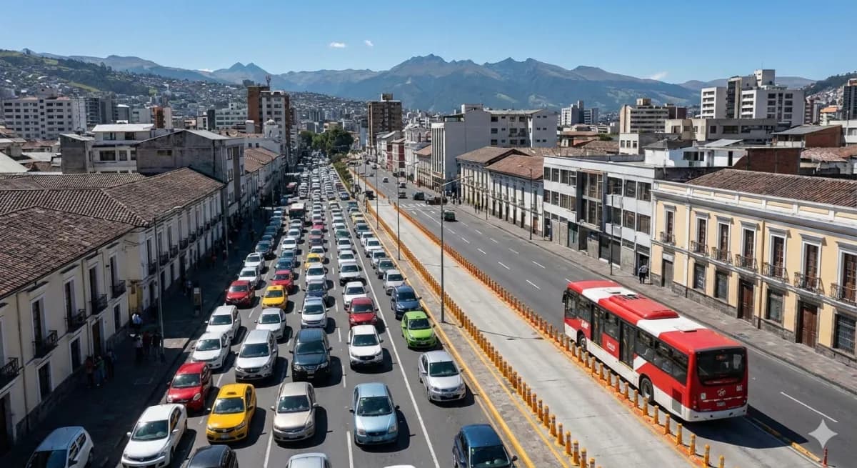 Quito Transit Riders Are Shifting Toward Apps, Taxis and Motorcycles