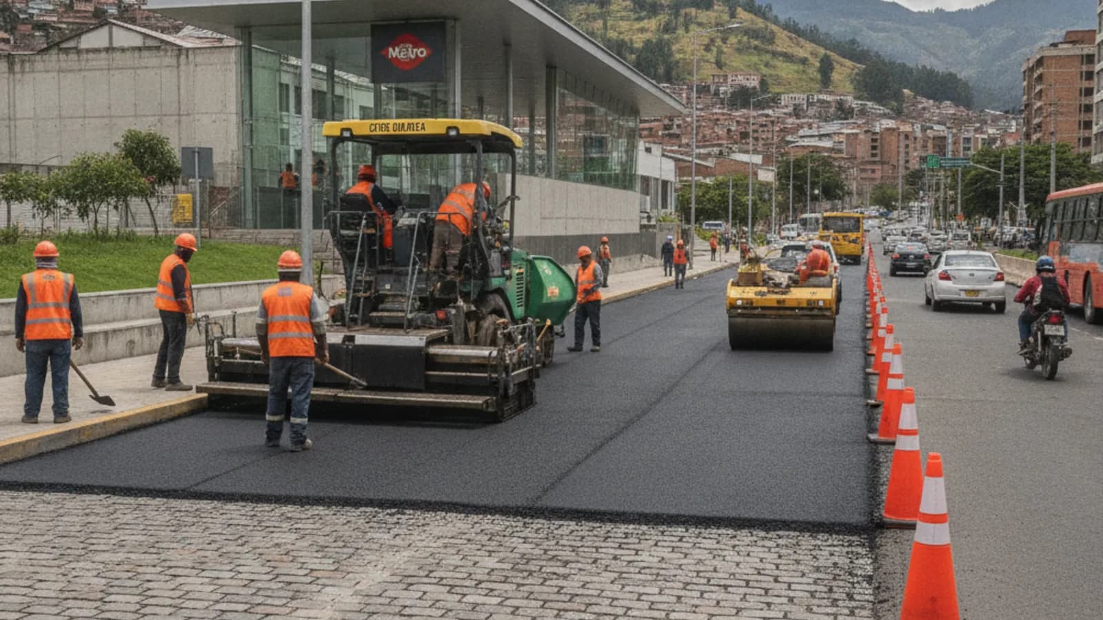 Quito Starts 12 Kilometers Of Road Work Around Metro Access Areas