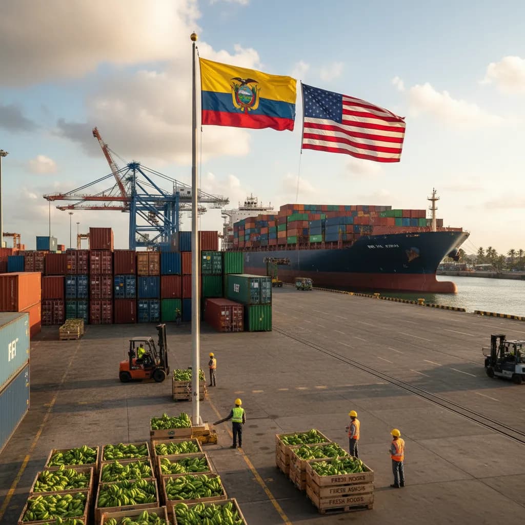US-Ecuador Trade Deal Finalized — Zero Tariffs on $3.2 Billion in Exports