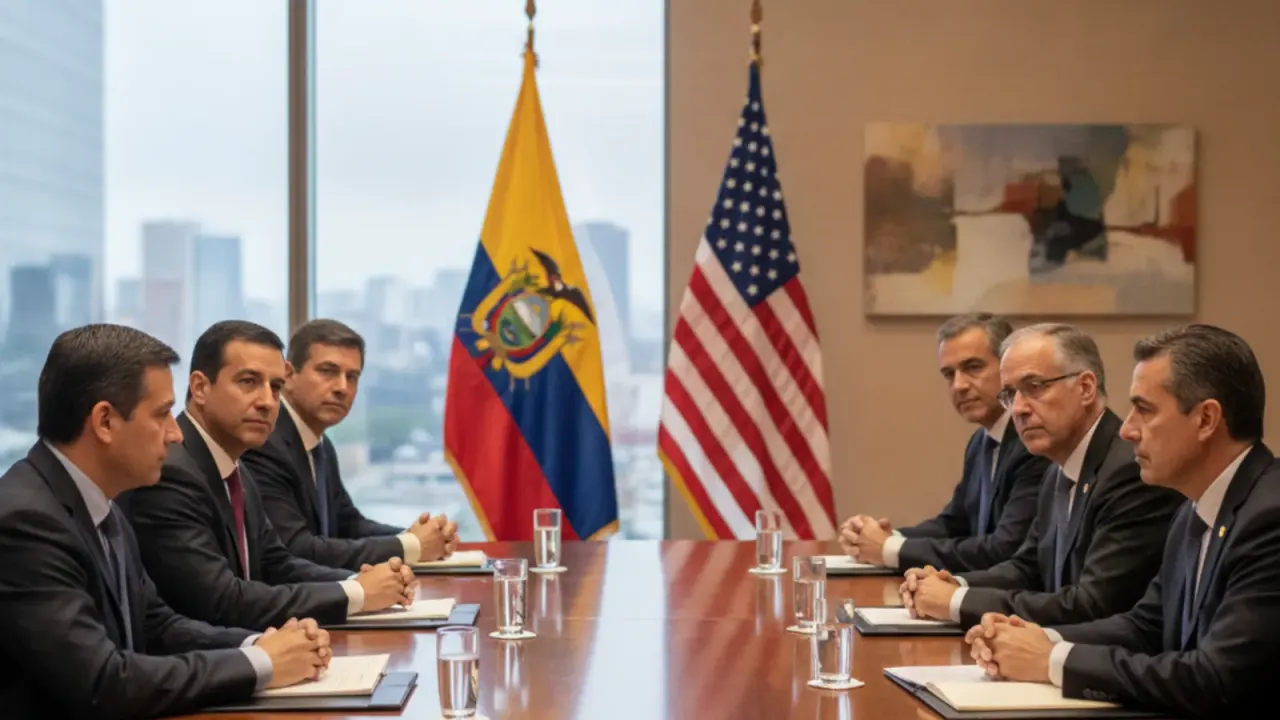 U.S. Southern Command Chief Meets Ecuador Defense Leaders